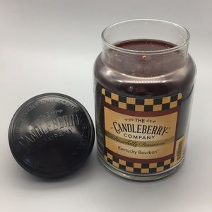 Candle.  Kentucky Bourbon scent, 26oz jar.